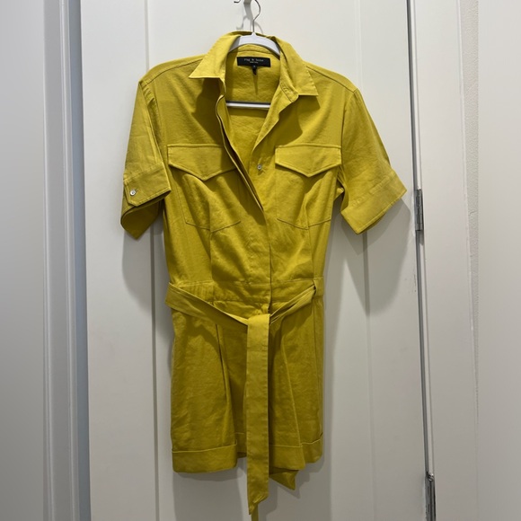 rag & bone Chartreuse Romper - Picture 1 of 4
